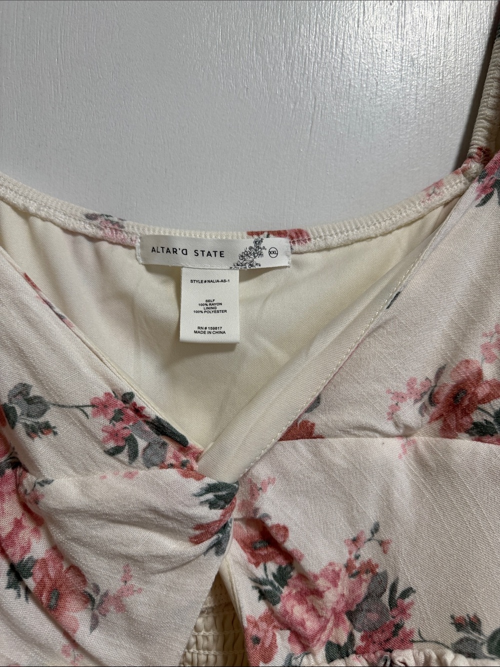 Altar’d State Nalia Floral Maxi Dress Size XXL - Picture 4 of 4